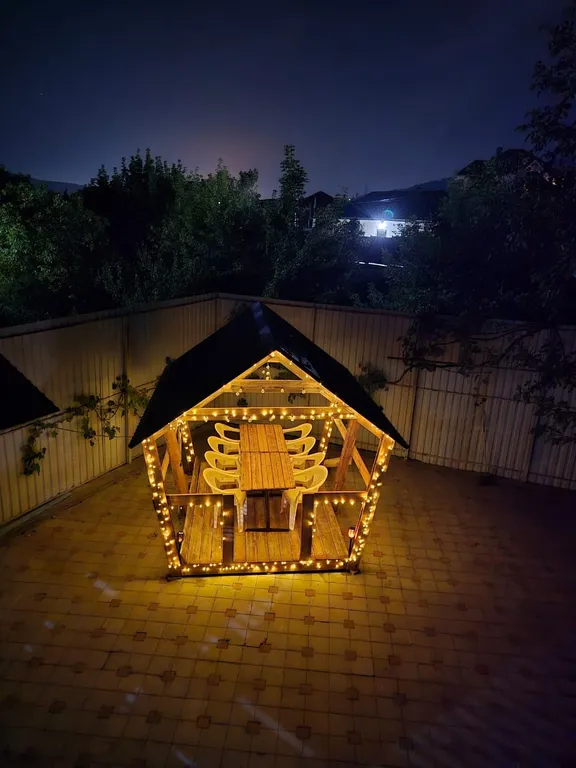 Дом с баней в уютном месте