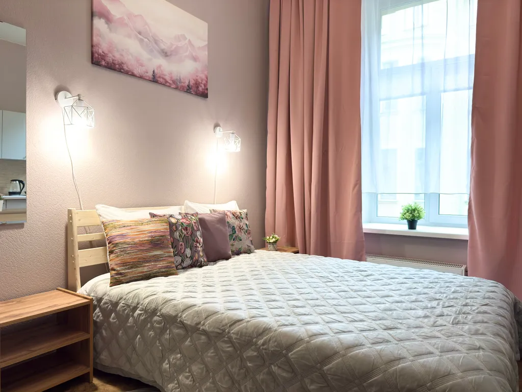 Квартира Квартира Уютная студия у метро Чернышевская — Санкт-Петербург