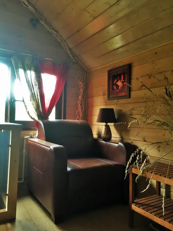 Тёплый коттедж в лесу