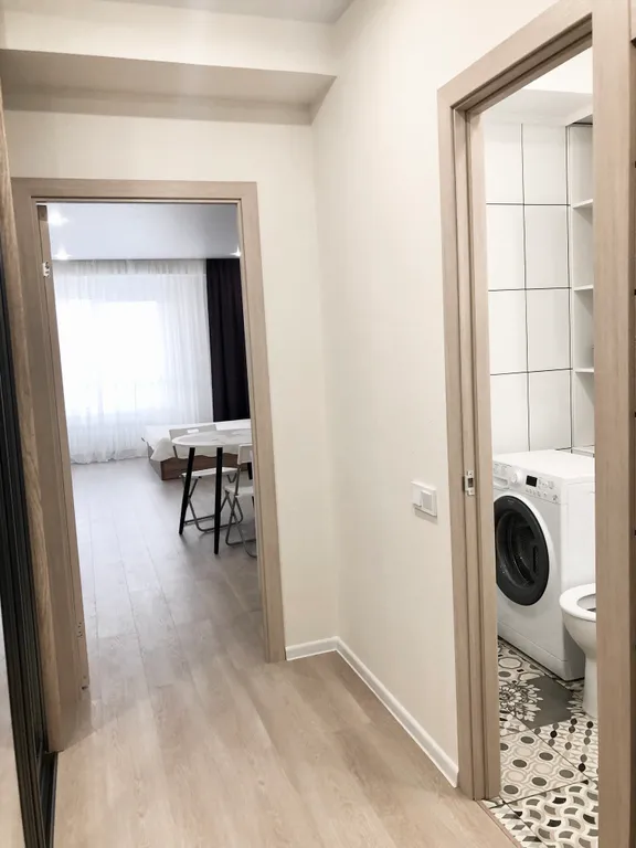 Просторная студия с красивым видом с высоты