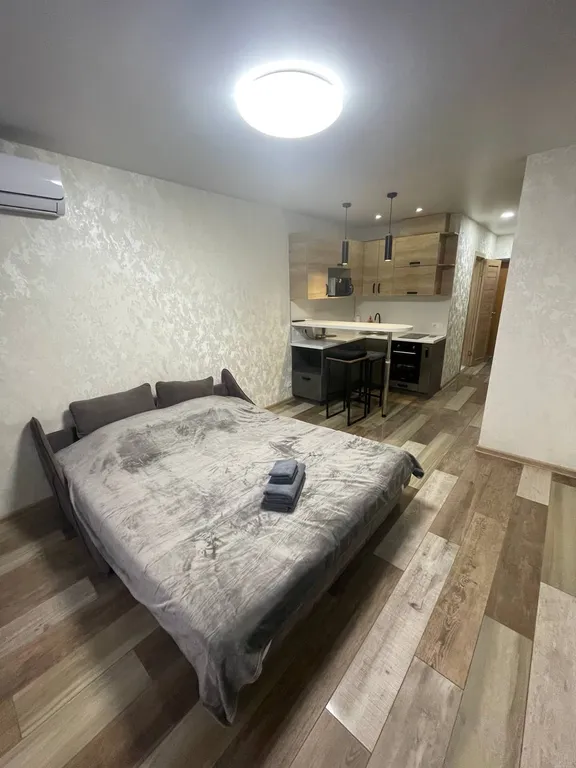 Квартира Квартира Уютная студия на ЕвроБереге — Новосибирск