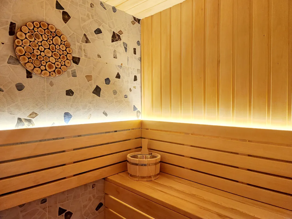 Белка дом с камином и сауной