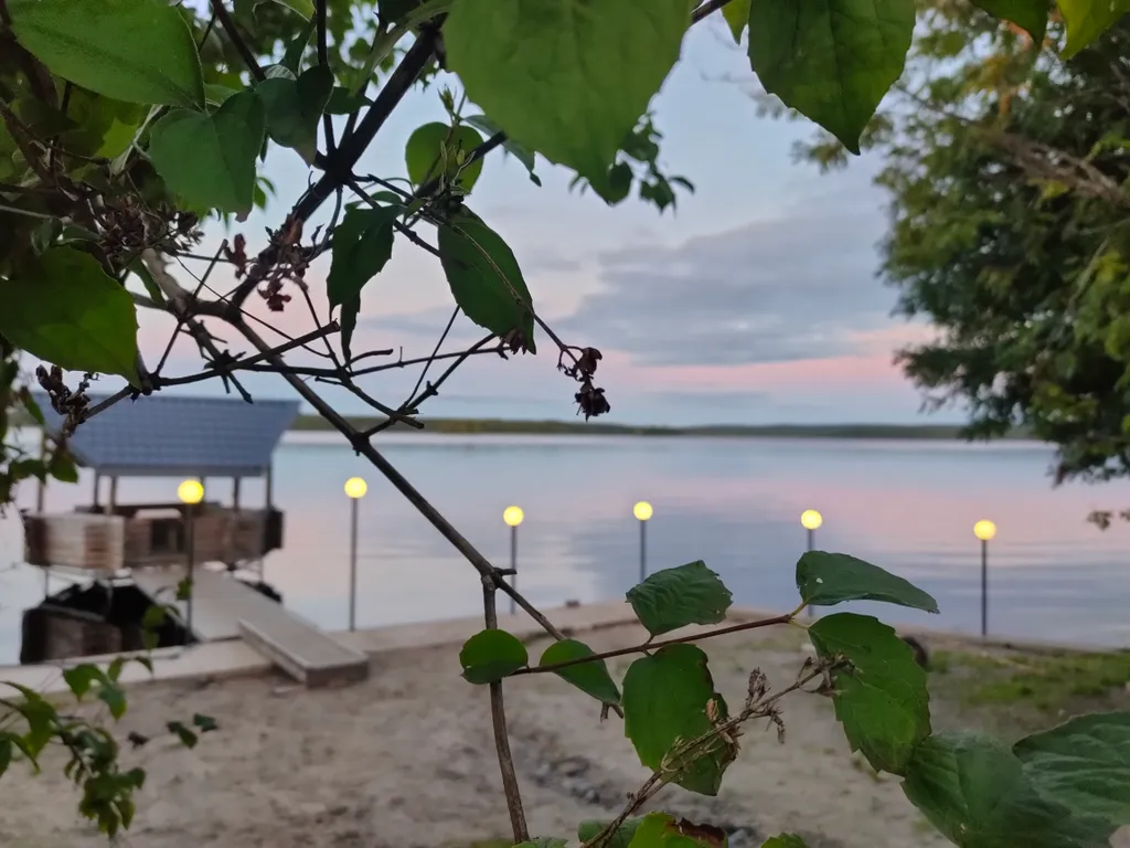 Дом на берегу озера без соседей