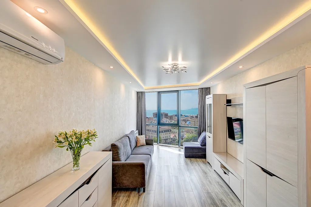 Квартира Квартира ЖК Морская симфония-2 МореСолнцеАпарт с видом на море (9) — Адлер