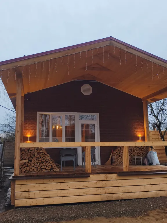 Дом 84m2 — чан, кухня, Wi-Fi