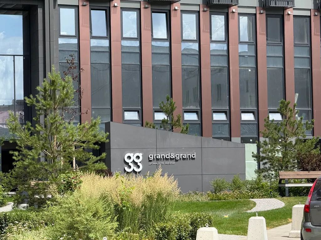 Просторная студия Мятный лён на 31 этаже в шаге от Тинькофф-холл