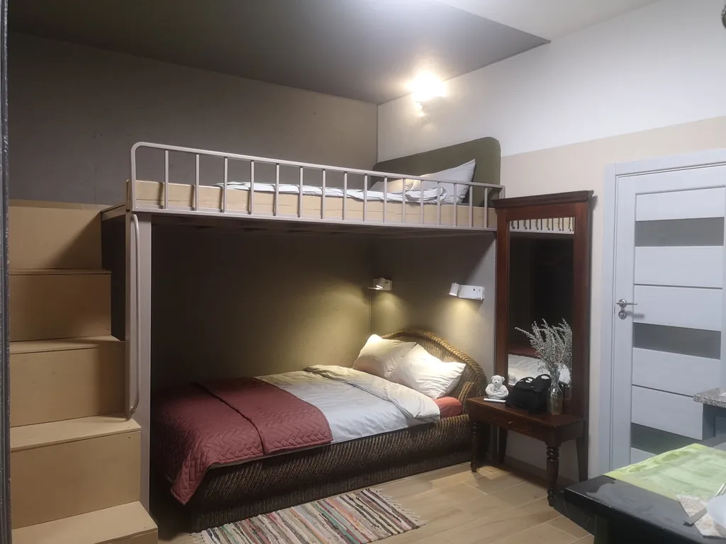 Квартира Уютные и тёплые апартаменты-студия — аренда посуточно в Шерегеш