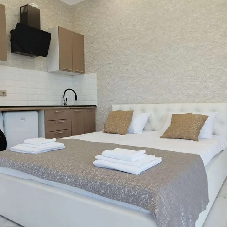 Квартира Квартира Уютная студия в ЖК Морской бepег — Лазаревское