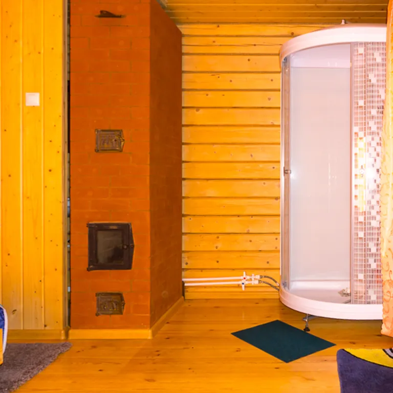 Благоустроенный 2-местный дом с видом на горы