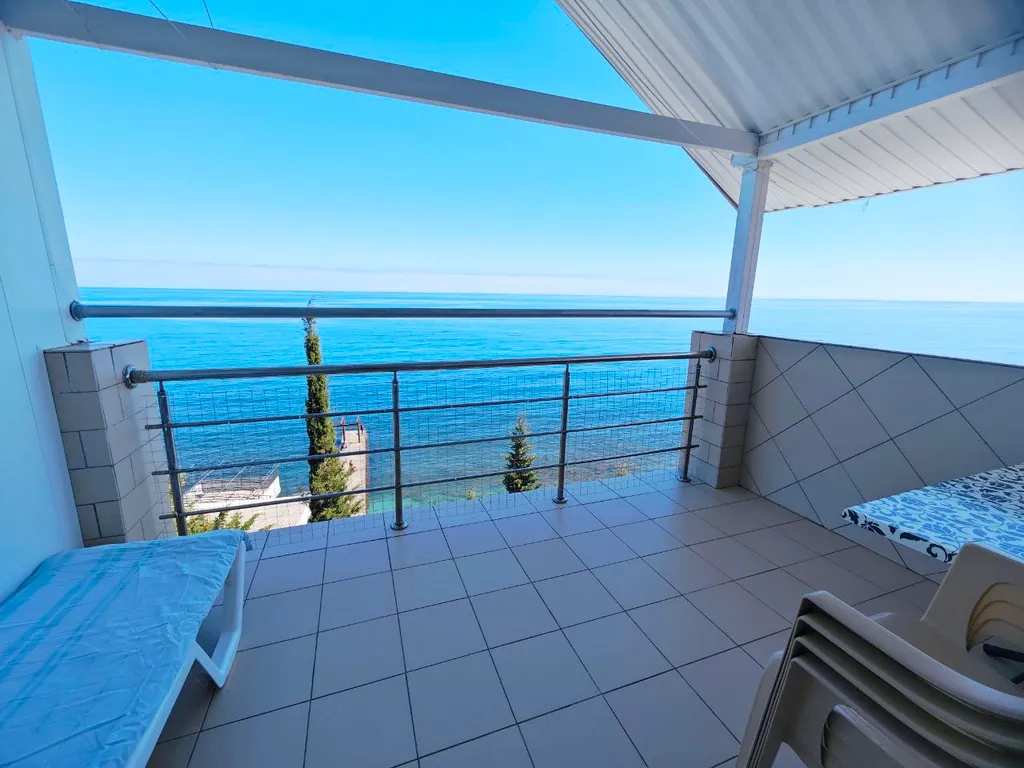 1-комнатные апартаменты Лагуна с видом на море, первая линия