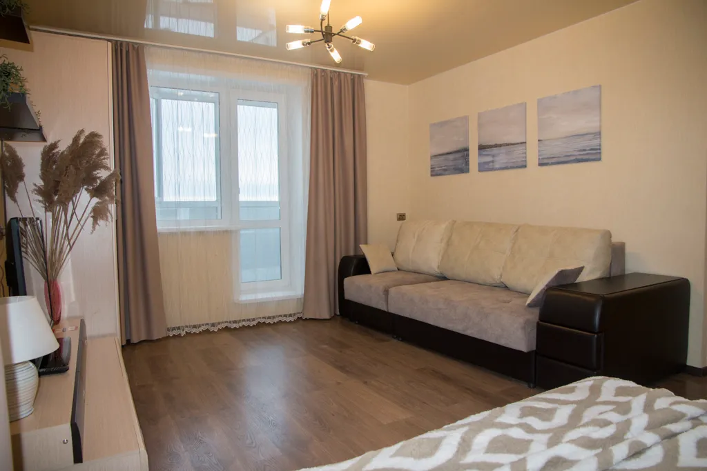 Однокомнатная с джакузи и теплыми полами