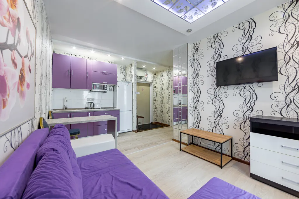 Евро-двухкомнатная квартира с дизайнерским ремонтом