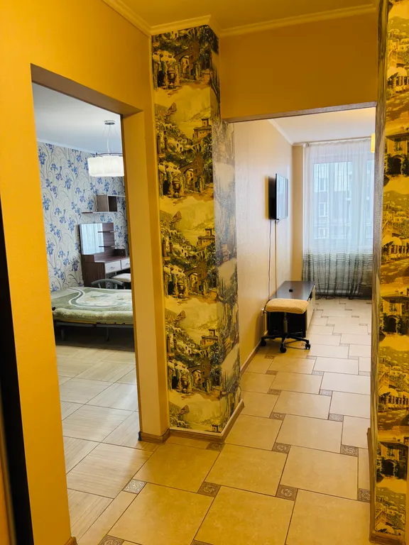 Квартира Квартира Евродвушка в новом доме на набережной — Красноярск