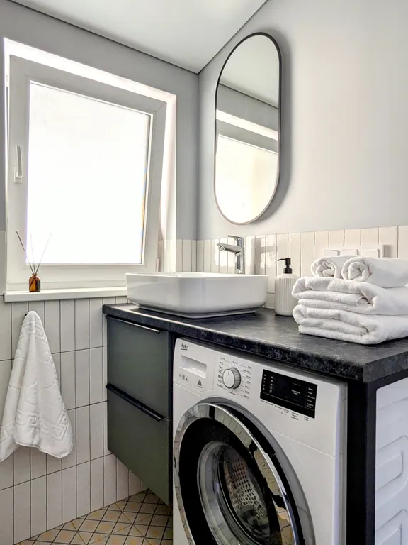 Новая квартира с видовым балконом и лыжной комнатой