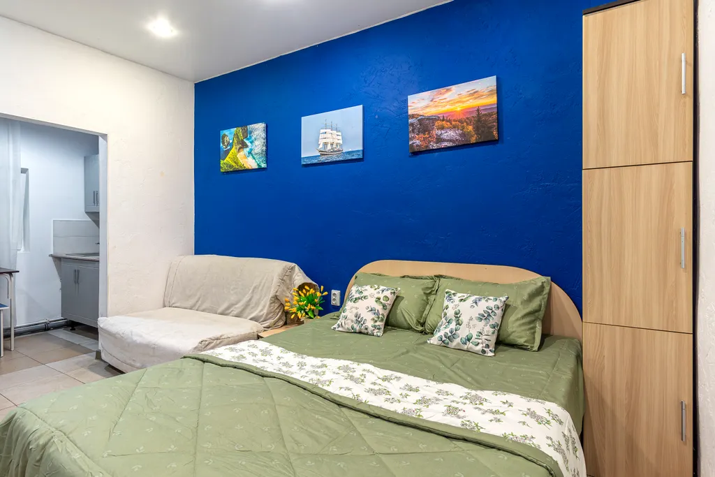 Квартира Квартира Студия в 5 минутах от пляжа сады морей — Геленджик