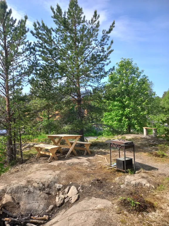 Коттедж Дом в окружении леса и скал — Мережнаволок