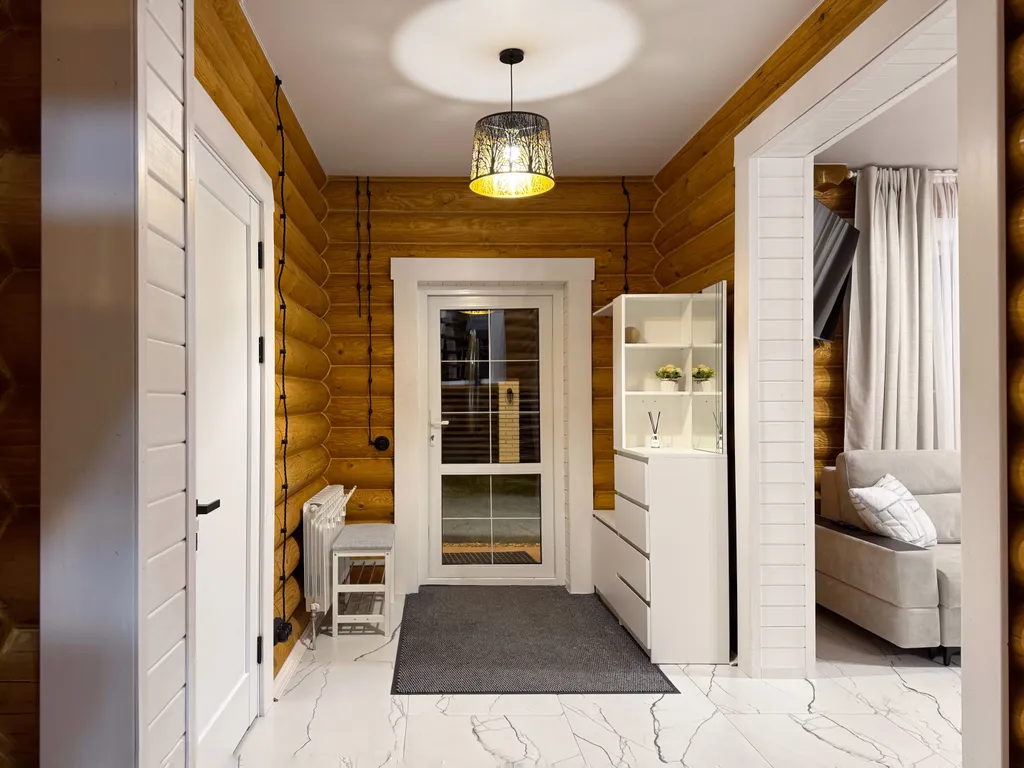 Дом с баней на берегу Москвы реки