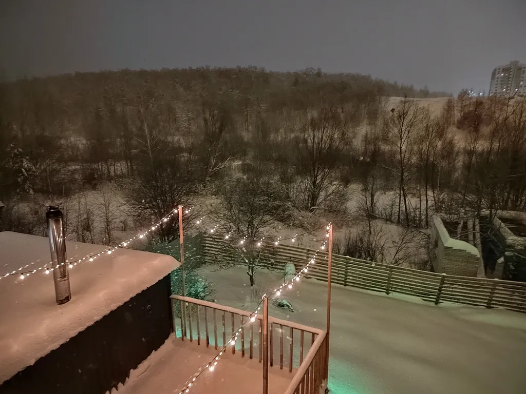 Дом с видом на лес и озеро с баней