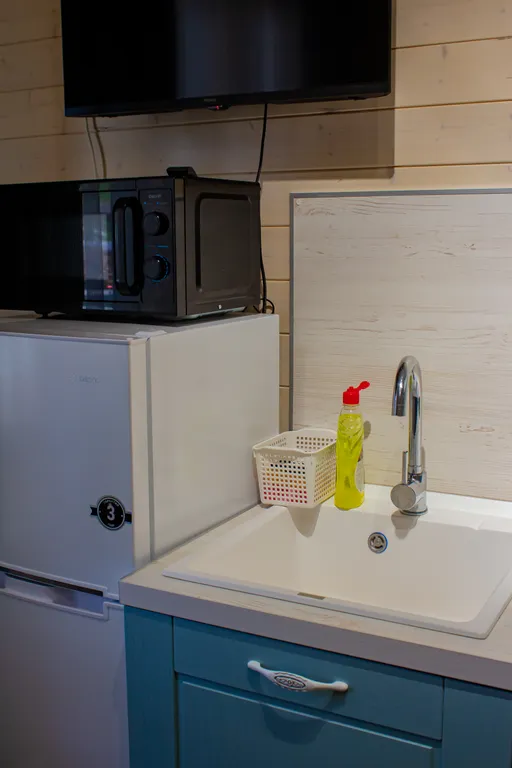 Шале около гор Кавказа