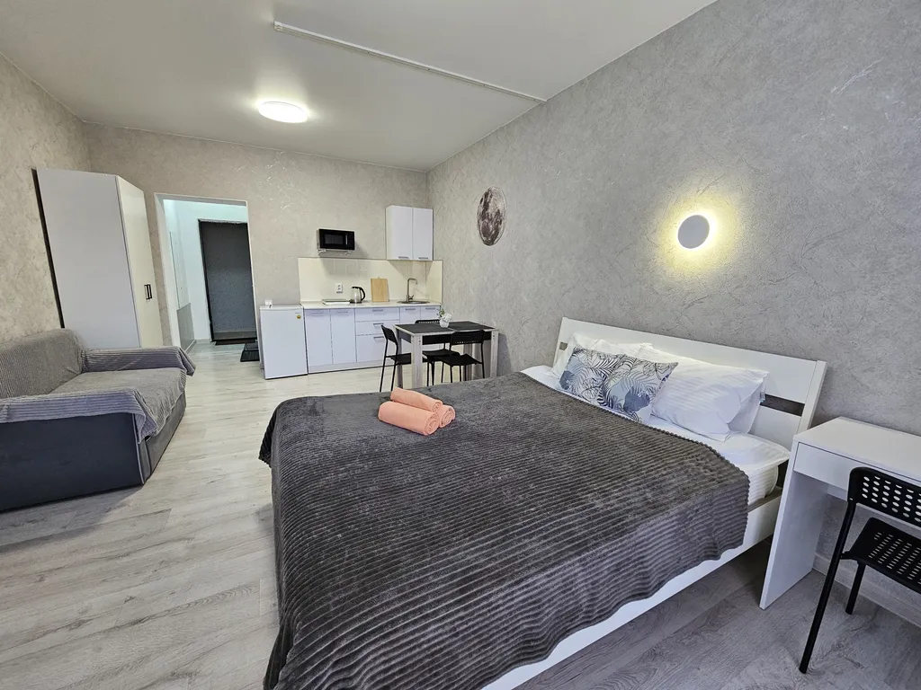 Квартира Квартира Уютная и красивая студия 36м на озере — Горячий Ключ