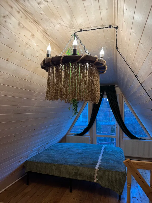 Домбай -Теберда, коттедж с видом на горы