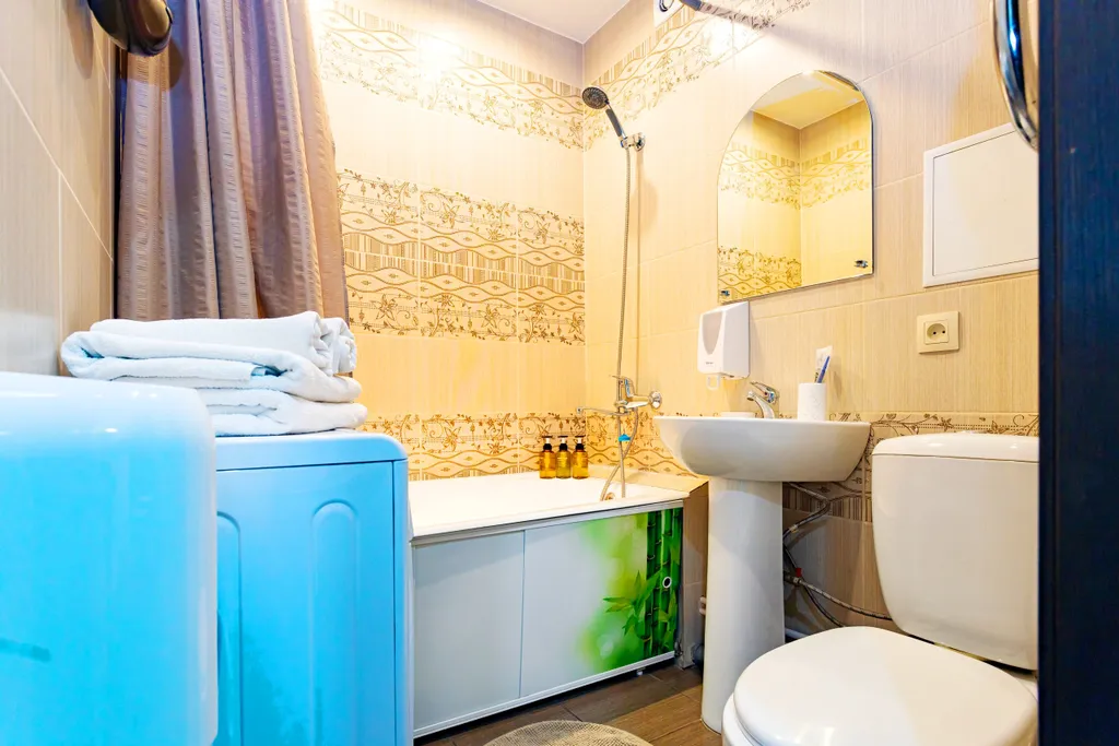 Уютная квартира с балконом и велотренажером