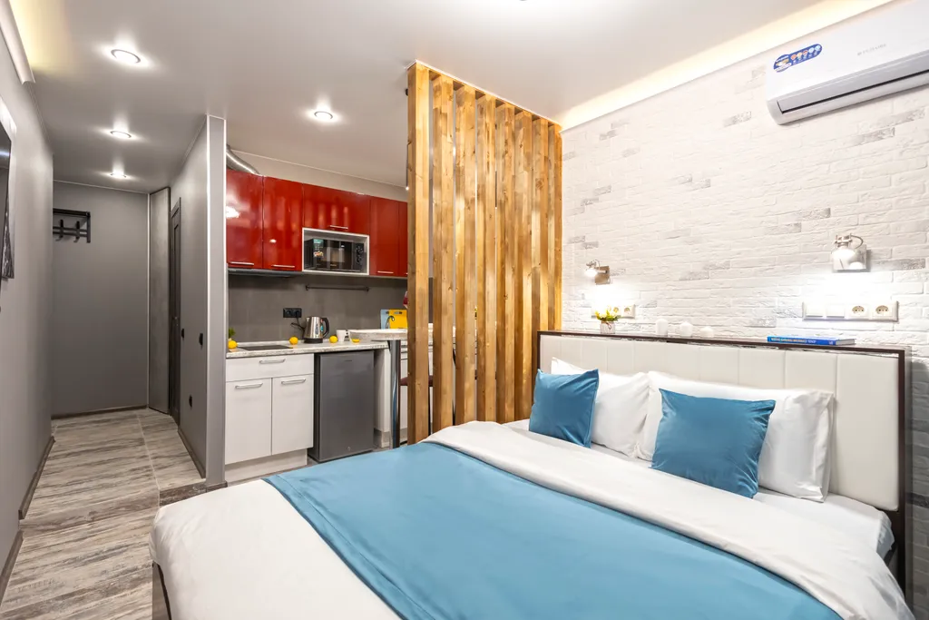 Студия с сауной