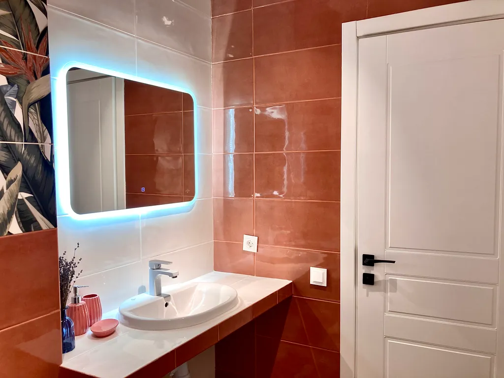 Стильная уютная квартира с зоной-барбекю и парковкой