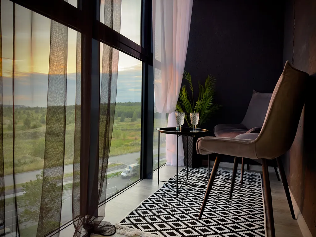 Современная квартира в новом районе вдали от шумных дорог и толп людей