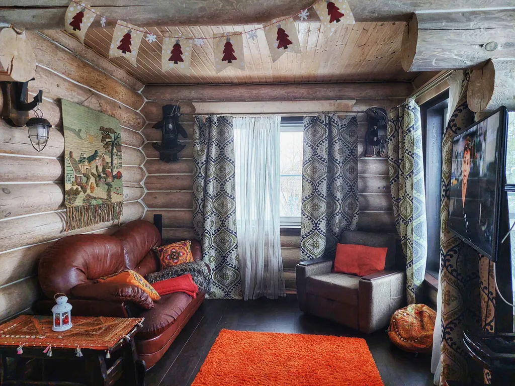 Уютный двухэтажный дом из бруса с видом на Валдайское озеро