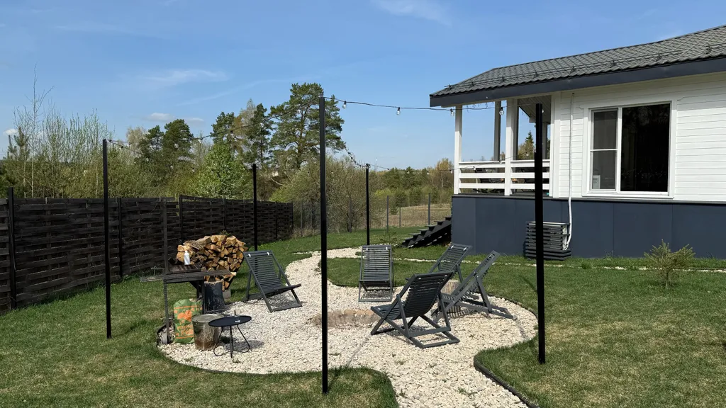 Коттедж Дом с головокружительным видом сауной и чаном — Семеновское