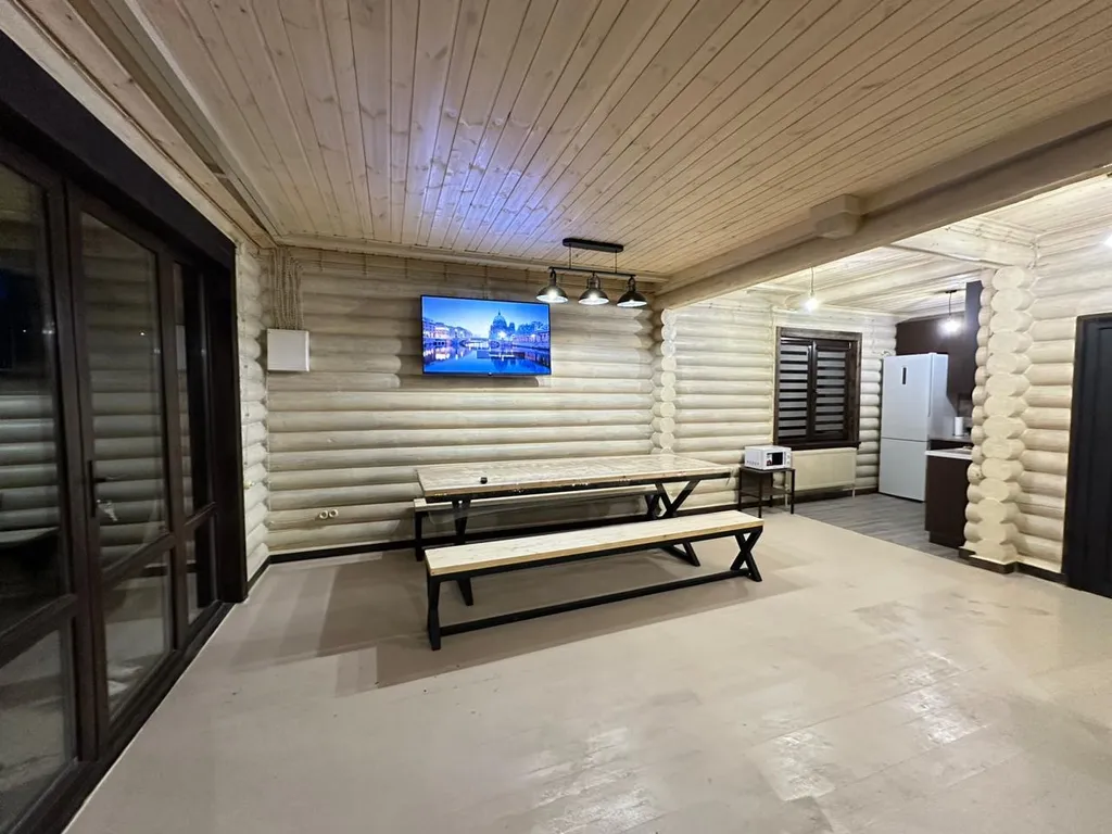 Дача из сруба в Барзикау рядом с Верхним Фиагдоном с бассейном