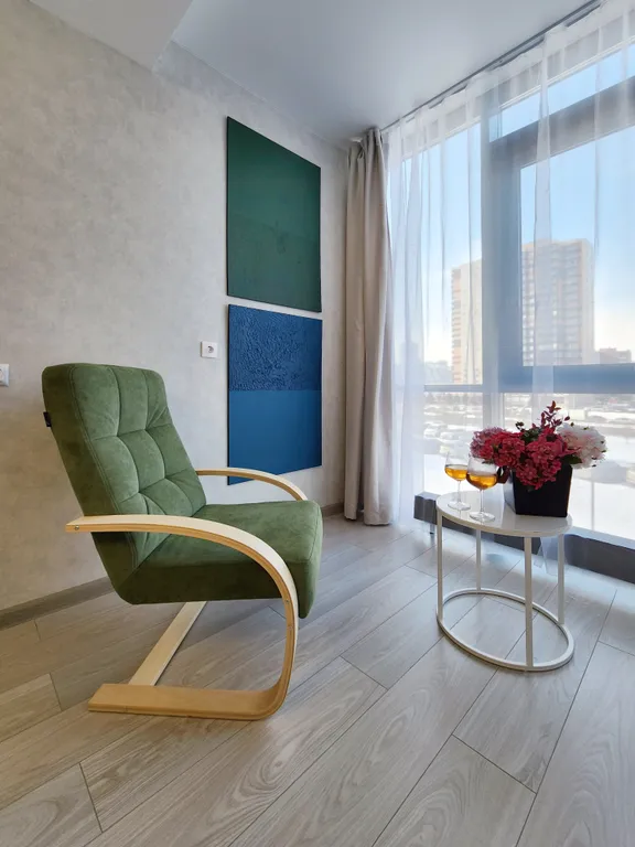 Современная квартира с сауной