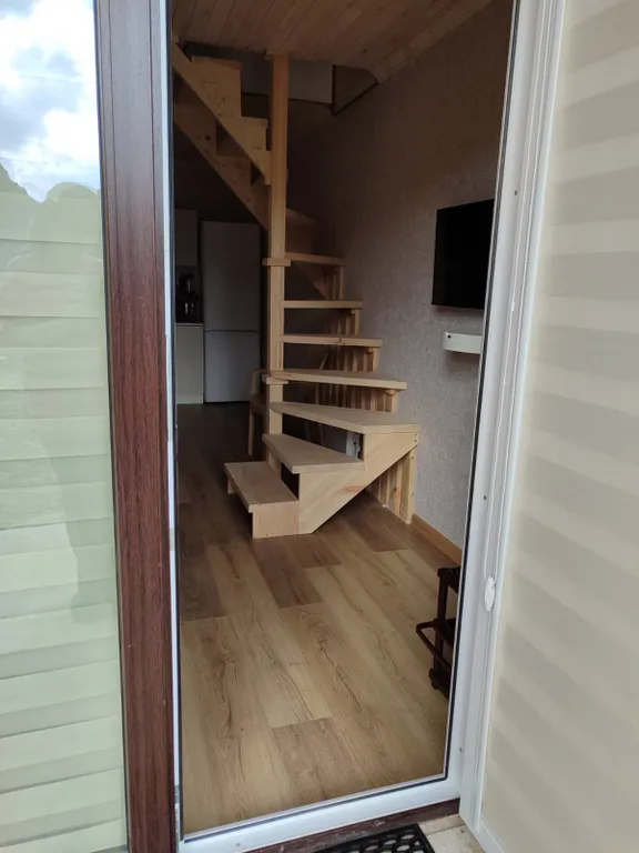 Синий эко-домик