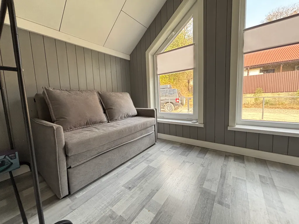 Дом с сауной в лесу