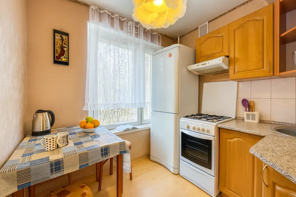 Квартира Уютная 1-комнатная квартира — Москва