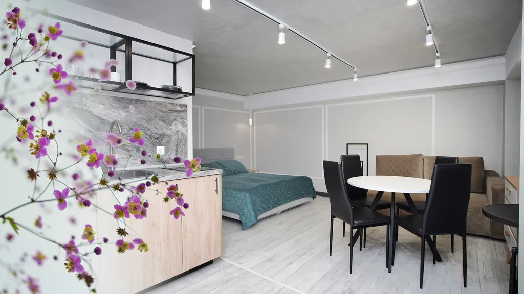 Квартира Идеальная студия с террасой и спальной зоной — всё, что нужно для вас — аренда посуточно в Красная Поляна