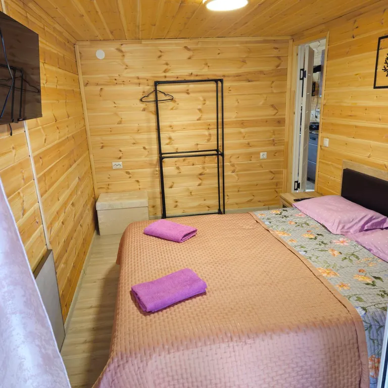 Барнхаус в хвойном лесу