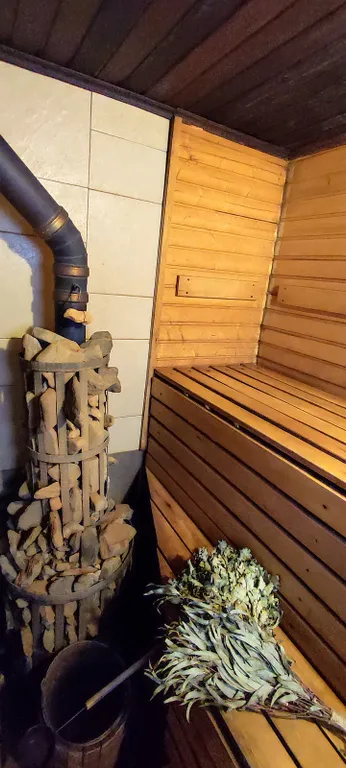 Коттедж Коттедж Просторный сруб с гамаком, камином и баней — Мезмай