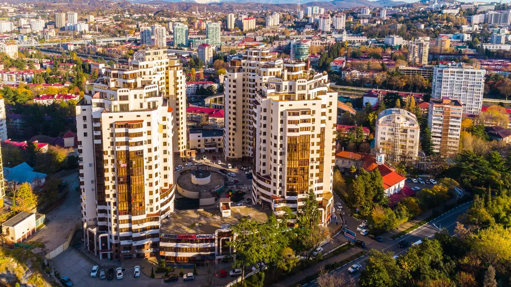 Квартира Квартира в центре Сочи, рядом с крупнейшим пляжным комплексом и парком — Сочи