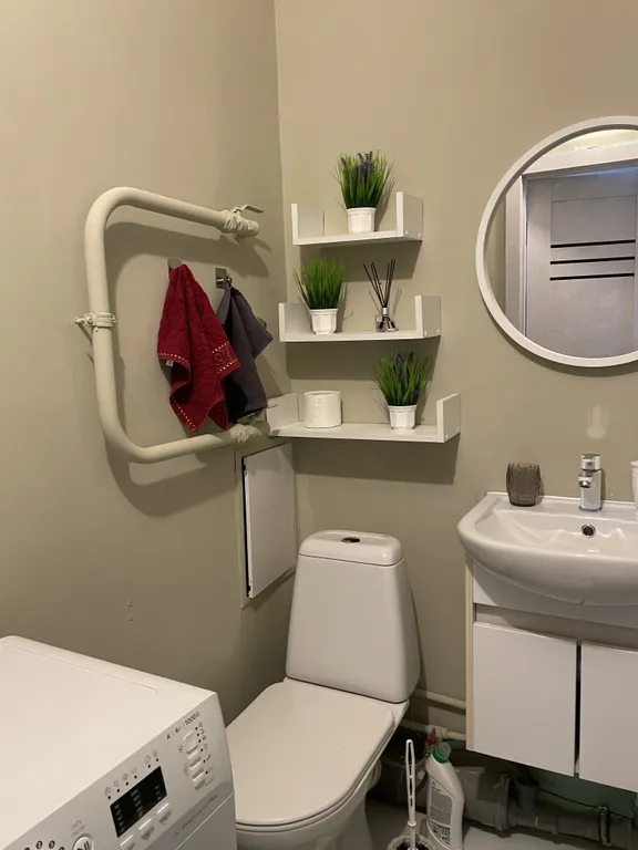 Нежный остров уюта в центре