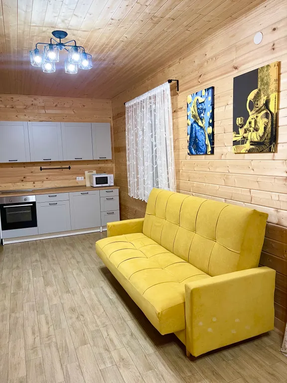 Коттедж с банным чаном и сауной