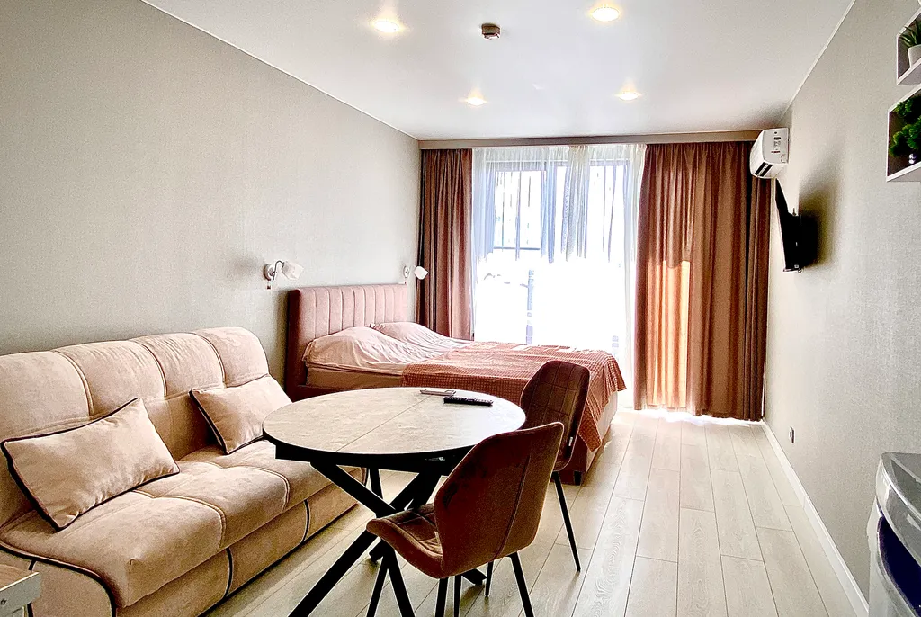 Квартира Квартира Новая студия-люкс на берегу моря — Анапа