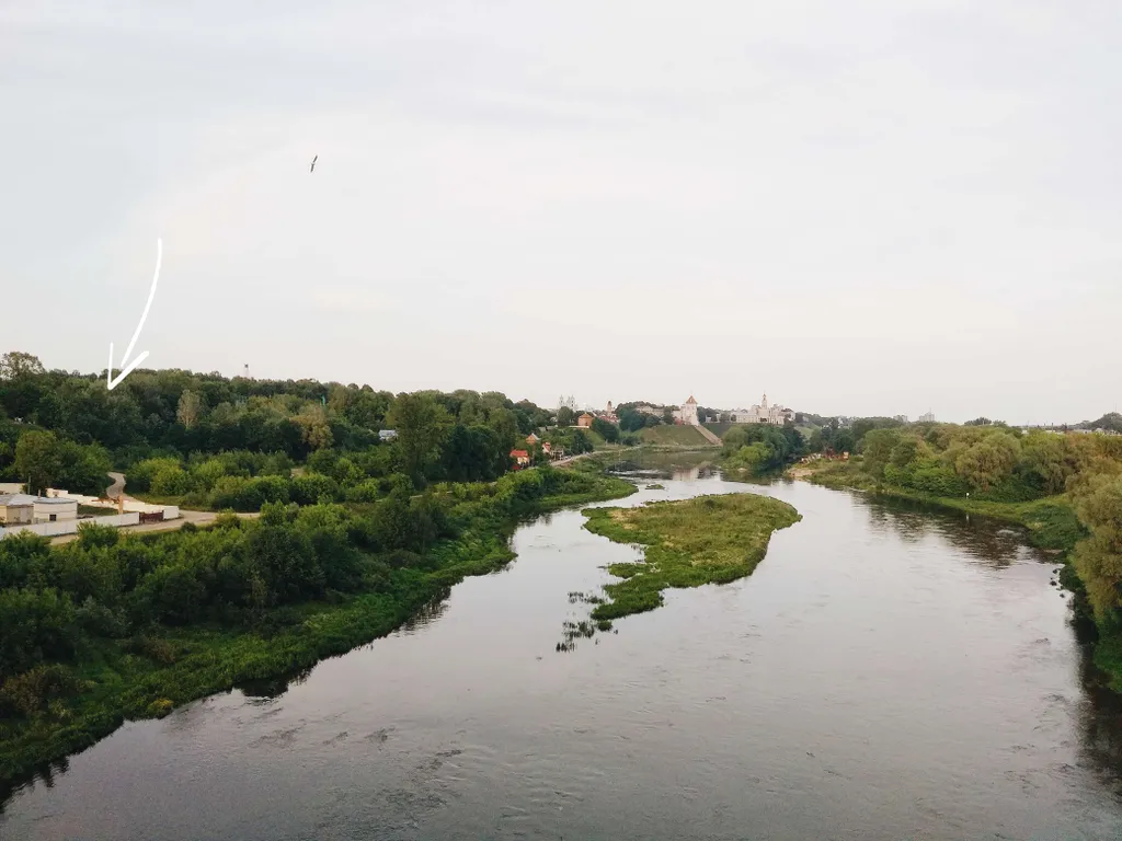 Дом рядом с коложским парком и рекой неман