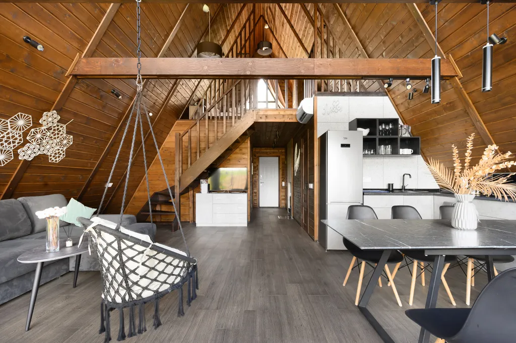 Коттедж с баней и уличным чаном