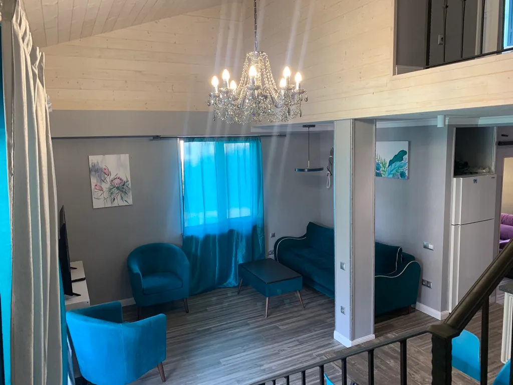 Квартира Двухуровневая видовая квартира в центре — Красная Поляна