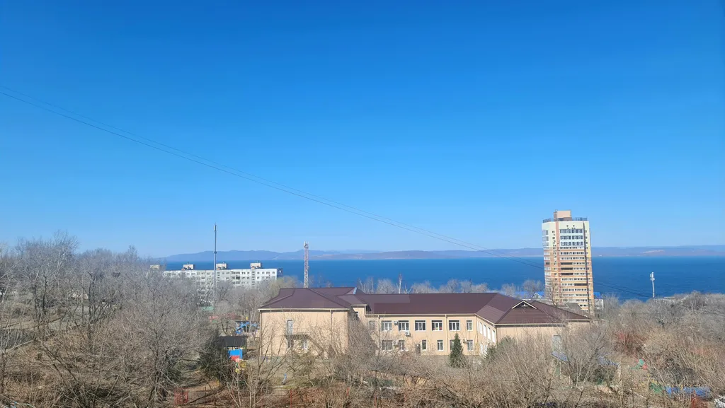 Уютная студия с видом на море