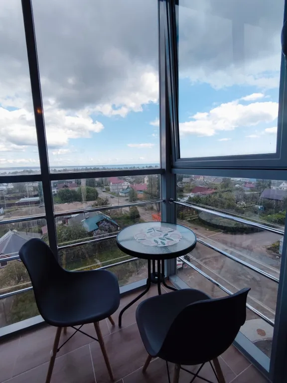 Новая евродвушка с видом на Онежское озеро