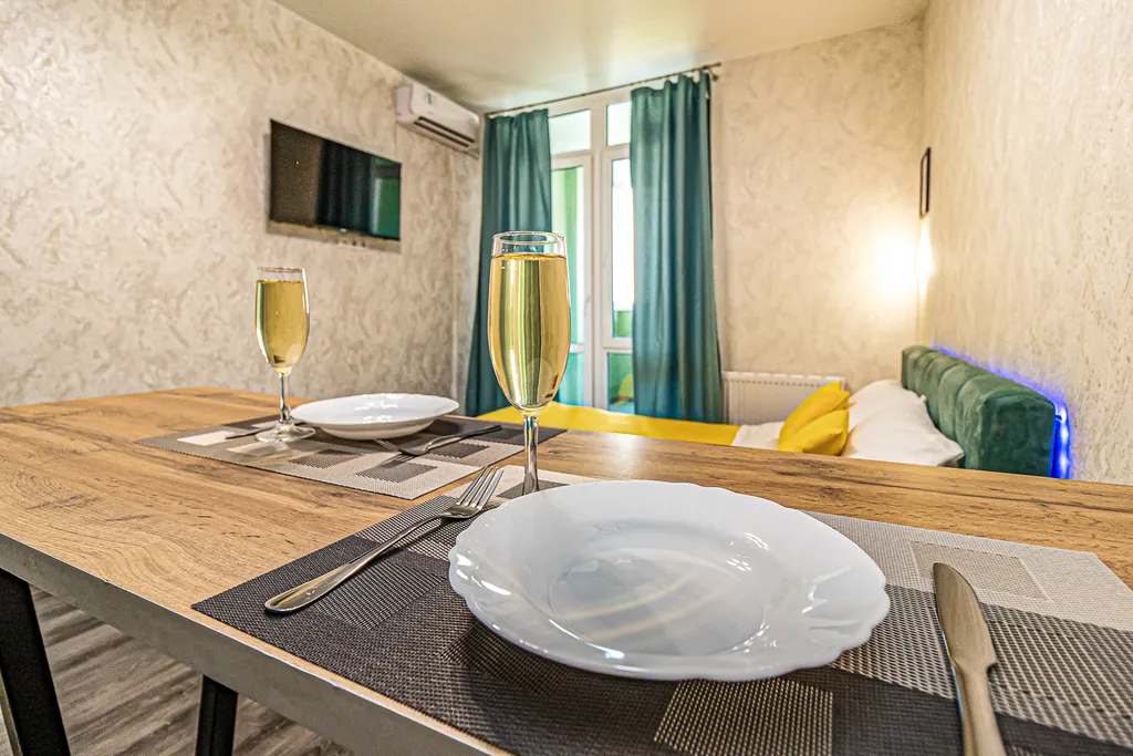 Квартира Квартира Уютная и комфортная студия в комфортабельном Любимово — Краснодар