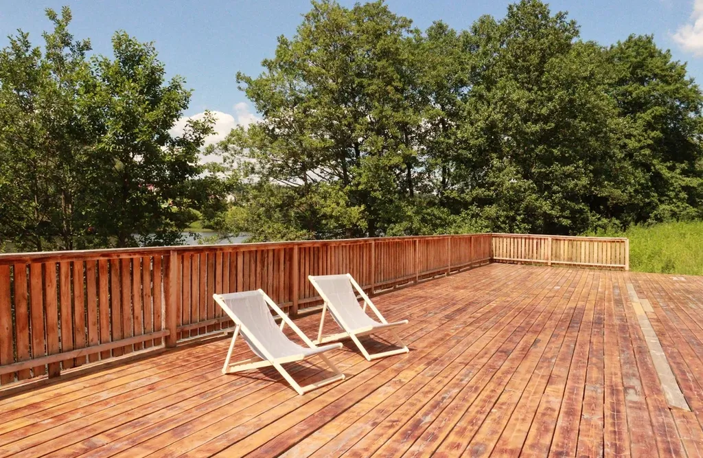 Коттедж Уютный гостевой дом с террасой на берегу озера — Кашира